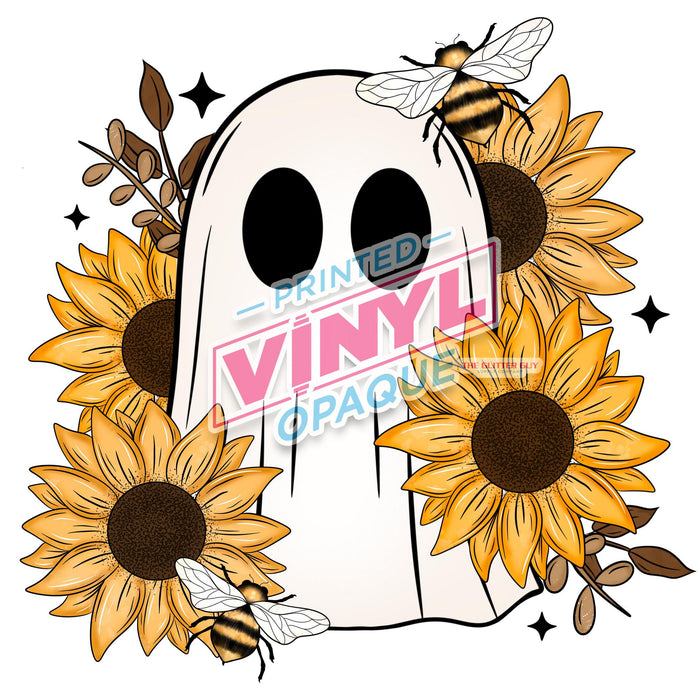 Printed Decal - Sunflower Ghost