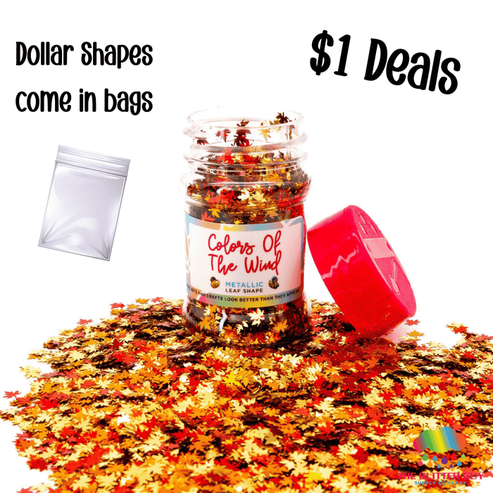 Colors Of The Wind | Glitter Shape from The Glitter Guy