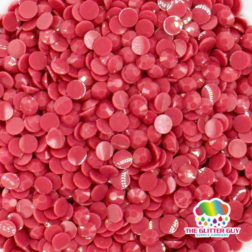 Cranberry Red - Jelly Rhinestone | Rhinestones from The Glitter Guy
