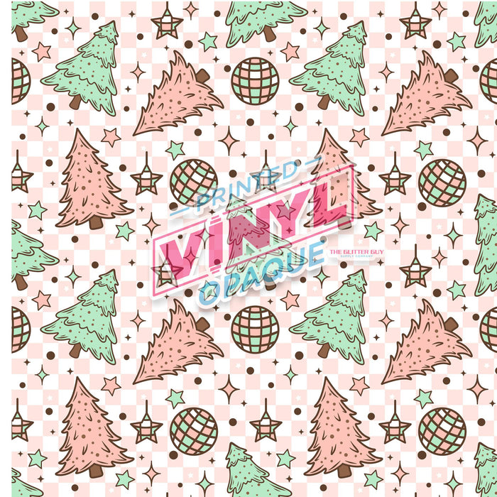 Printed Vinyl - Disco Christmas