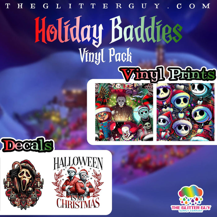 Printed Vinyl Packs - Holiday Baddies Vinyl Pack