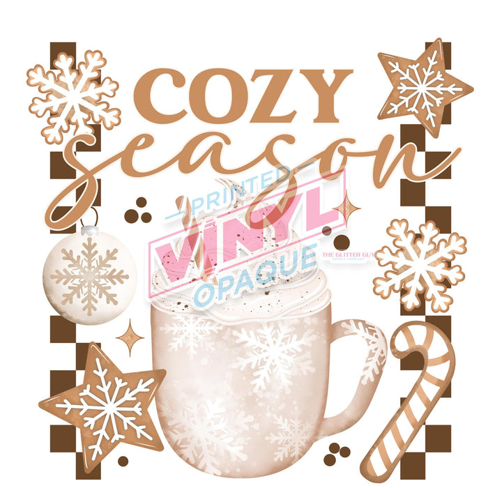 Printed Decal - Cozy Season