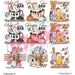 Holiday Beverage Set | Premade Gang Sheet | Gang Sheet from The Glitter Guy