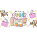 Libbey Can Wrap 16oz - Ink Transfers | Booked All Summer | from The Glitter Guy
