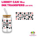 Libbey Can Wrap 16oz - Ink Transfers | Dog Mom | from The Glitter Guy