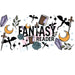 Libbey Can Wrap 16oz - Ink Transfers |Fantasy Reader | from The Glitter Guy