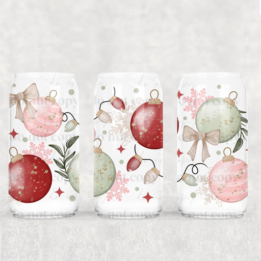Libbey Can Wrap 16oz - Ink Transfers | Ornaments | UVDTF from The Glitter Guy