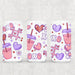 Libbey Can Wrap 16oz - Ink Transfers | Pastel Love | UVDTF from The Glitter Guy