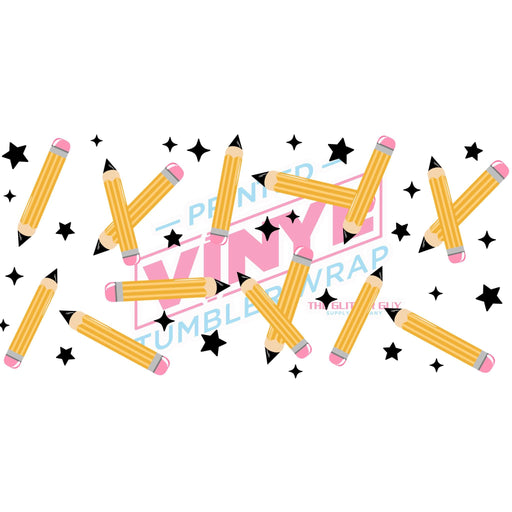 Libbey Can Wrap 16oz - Ink Transfers | Pencils | from The Glitter Guy