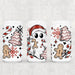 Libbey Can Wrap 16oz - Ink Transfers | Snackin' Christmas Ghostie | UVDTF from The Glitter Guy