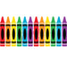 Libbey Can Wrap 16oz - Ink Transfers |Standing Crayons | from The Glitter Guy