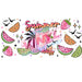 Libbey Can Wrap 16oz - Ink Transfers | Summer Days | from The Glitter Guy