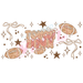 Libbey Can Wrap 16oz - Ink Transfers | Touchdown Lace | from The Glitter Guy