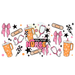 Libbey Can Wrap 16oz - Ink Transfers |Very Tired Nurse | from The Glitter Guy
