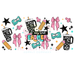 Libbey Can Wrap 16oz - Ink Transfers |Very Tired Teacher | from The Glitter Guy