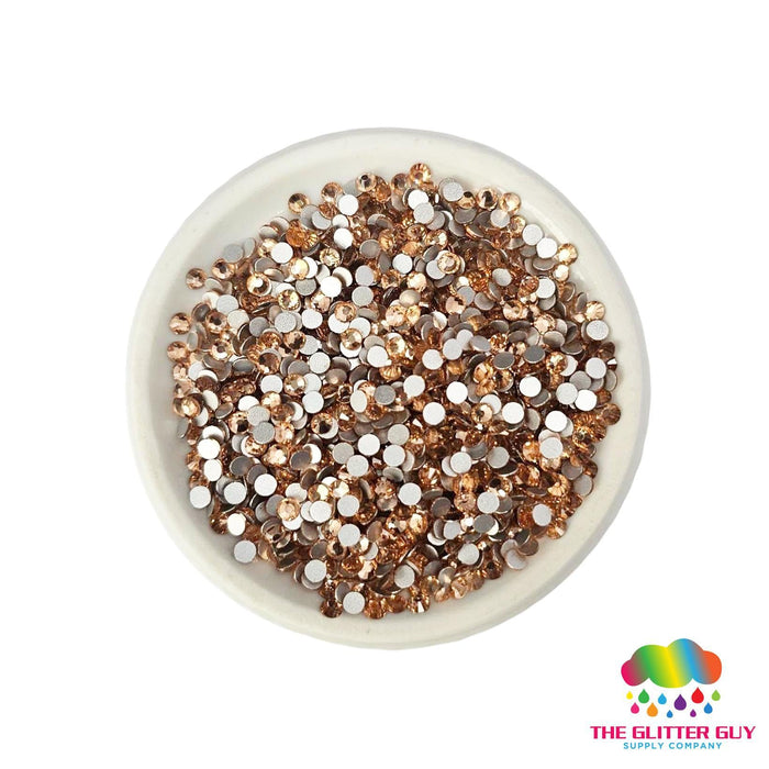 Light Peach | Rhinestones from The Glitter Guy