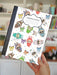 Notebook Wraps - Monsters & Bows | from The Glitter Guy