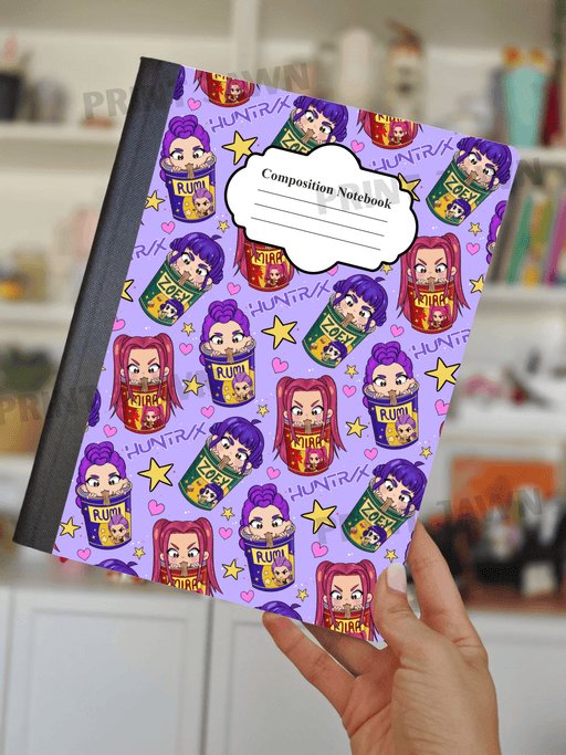 Notebook Wraps - Ramen Girlies | from The Glitter Guy