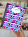 Notebook Wraps - Singing Stars | from The Glitter Guy