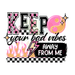 Printed Decal - Bad Vibes | Decals from The Glitter Guy