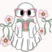 Printed Decal - Bookish Ghost | from The Glitter Guy