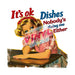 Printed Decal - It's Okay Dishes | Decals from The Glitter Guy