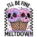 Printed Decal - Meltdown | Decals from The Glitter Guy