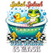 Printed Decal - Splish Splash Opinion Is Trash | Decals from The Glitter Guy