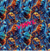 Printed Vinyl - Blue Force | Printed Vinyl from The Glitter Guy
