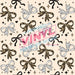 Printed Vinyl - Cheetah Bows | Printed Vinyl from The Glitter Guy
