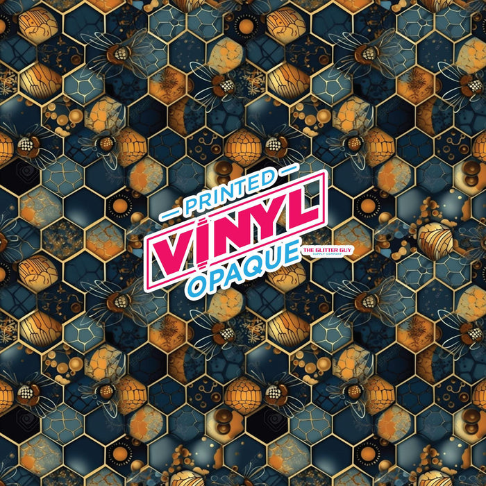 Printed Vinyl - Designer Hive | Printed Vinyl from The Glitter Guy