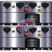 Printed Vinyl - Double Saber Bottom | Printed Vinyl from The Glitter Guy