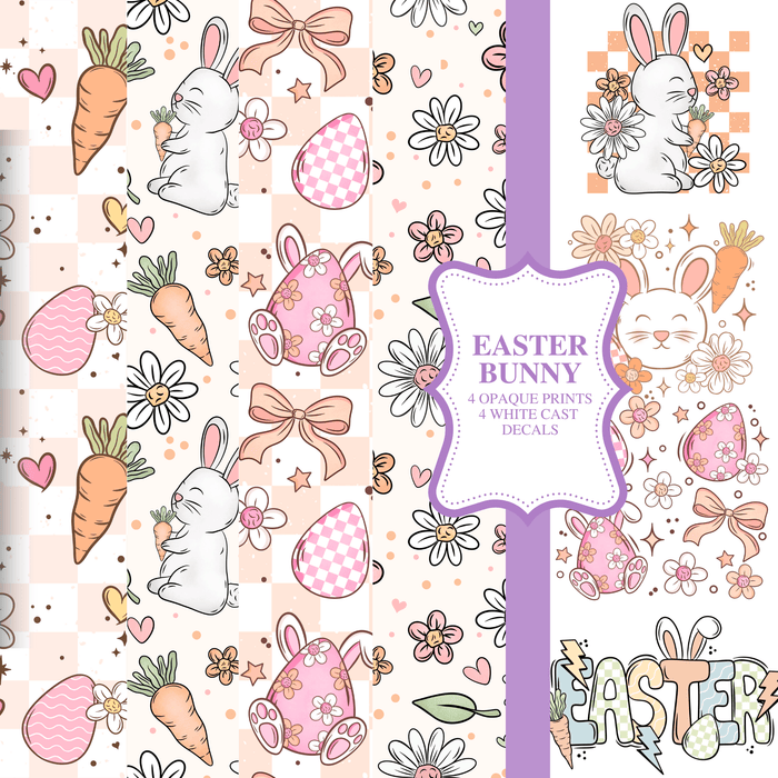 Printed Vinyl - Easter Bunny Bundle | Printed Vinyl from The Glitter Guy