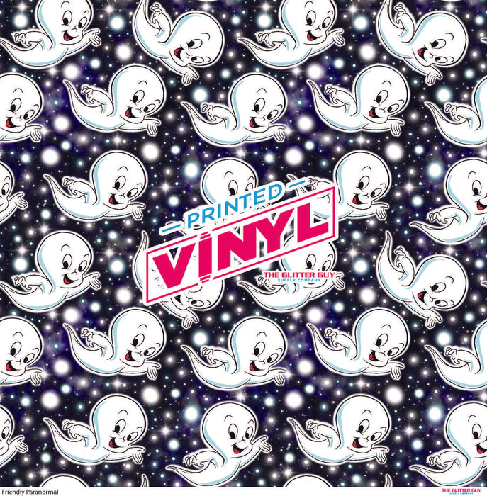 Printed Vinyl - Friendly Paranormal | Printed Vinyl from The Glitter Guy