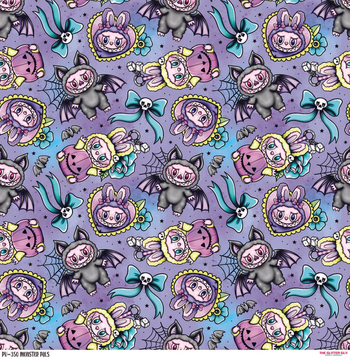 Printed Vinyl - Monster Pals | Printed Vinyl from The Glitter Guy