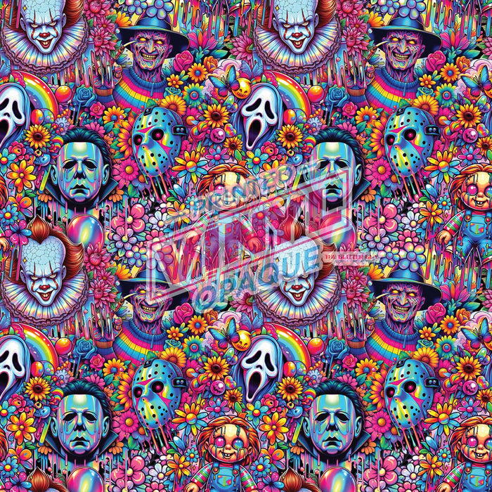Printed Vinyl - Neon Slasher | Printed Vinyl from The Glitter Guy
