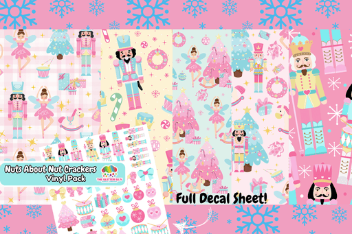 Printed Vinyl Pack - Nuts About Nutcrackers | Printed Vinyl from The Glitter Guy