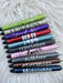 Printed Vinyl Pen Decals - Swift Album Pens | Decals from The Glitter Guy