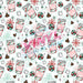 Printed Vinyl - Peppermint Mocha | Printed Vinyl from The Glitter Guy