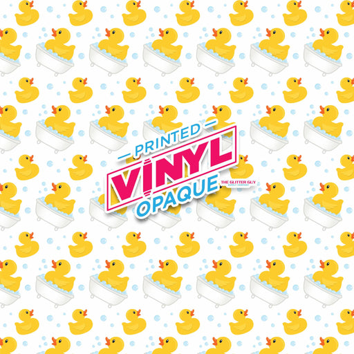 Printed Vinyl - Rub A Dub | Printed Vinyl from The Glitter Guy