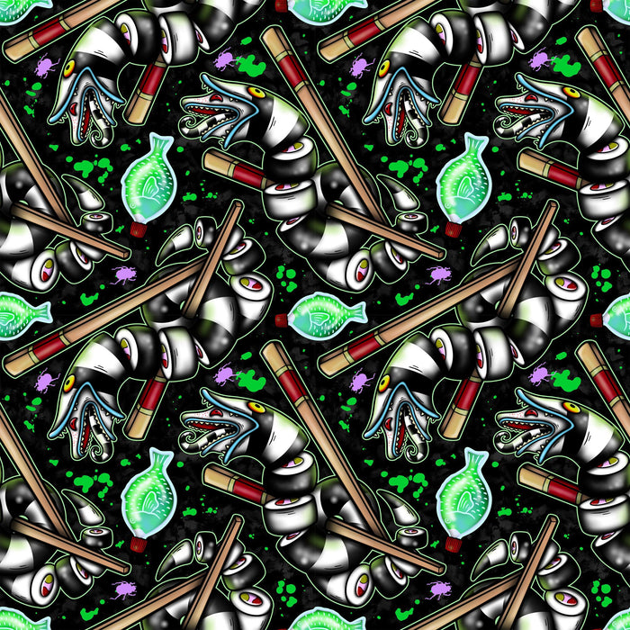 Printed Vinyl - Sandworm Sushi | Printed Vinyl from The Glitter Guy