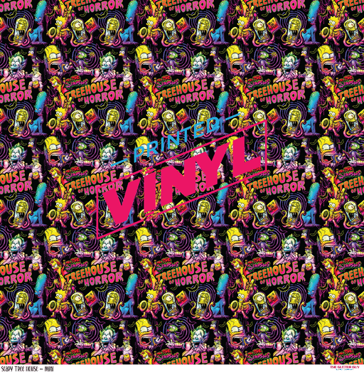 Printed Vinyl - Scary Tree House Mini | Printed Vinyl from The Glitter Guy