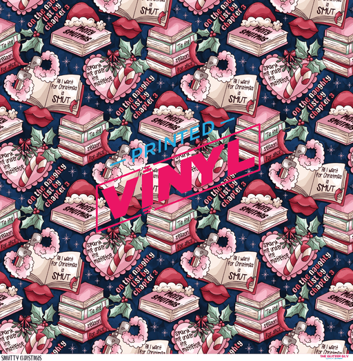 Printed Vinyl - Smutty Christmas | Printed Vinyl from The Glitter Guy