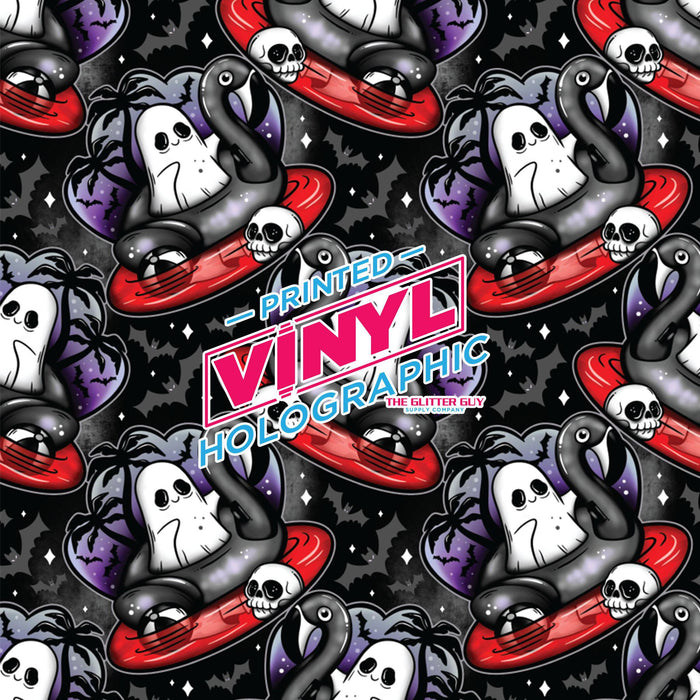 Printed Vinyl - Spooky Swimmer | Printed Vinyl from The Glitter Guy