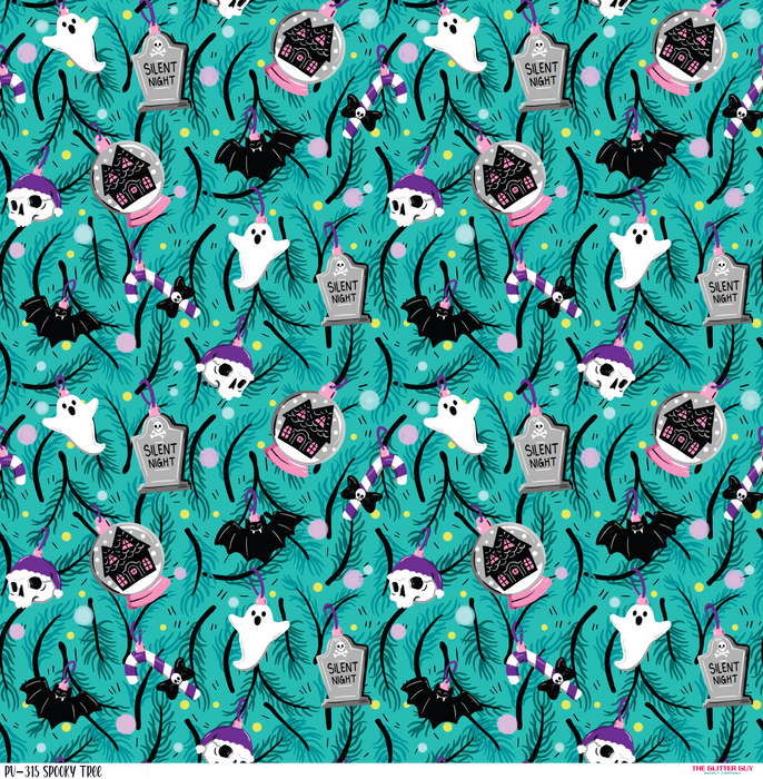 Printed Vinyl - Spooky Tree | Printed Vinyl from The Glitter Guy