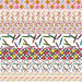 Printed Vinyl Stacked Stripes - Back To School | Printed Vinyl from The Glitter Guy