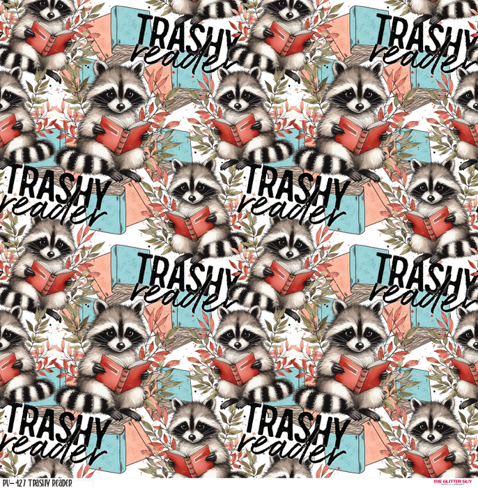 Printed Vinyl - Trashy Panda | Printed Vinyl from The Glitter Guy