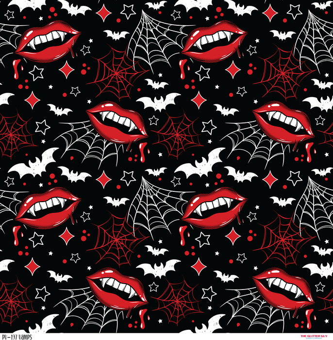 Printed Vinyl - Vamps | Printed Vinyl from The Glitter Guy