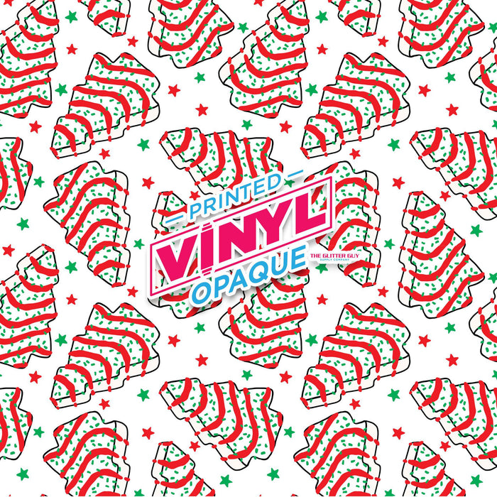 Printed Vinyl - White Snack Cakes | Printed Vinyl from The Glitter Guy