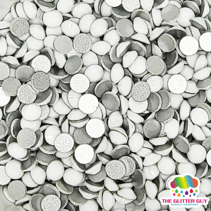 Solid White | Rhinestones from The Glitter Guy